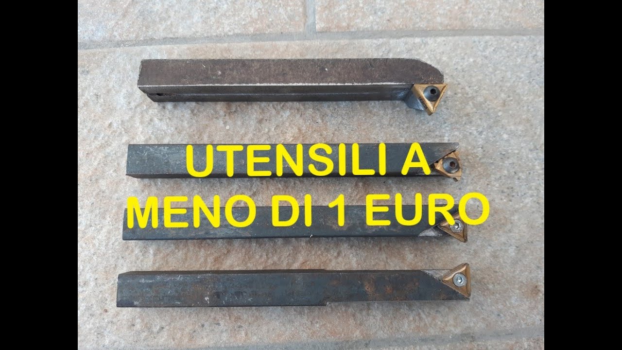 lathe tools homemade, utensili per tornio fai da te