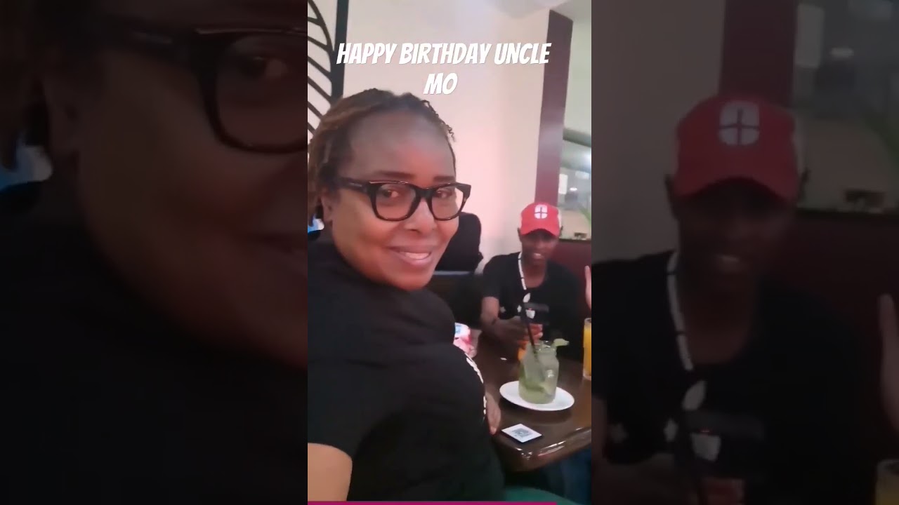 Happy Birthday dearest brother Uncle Mo from Kenya 