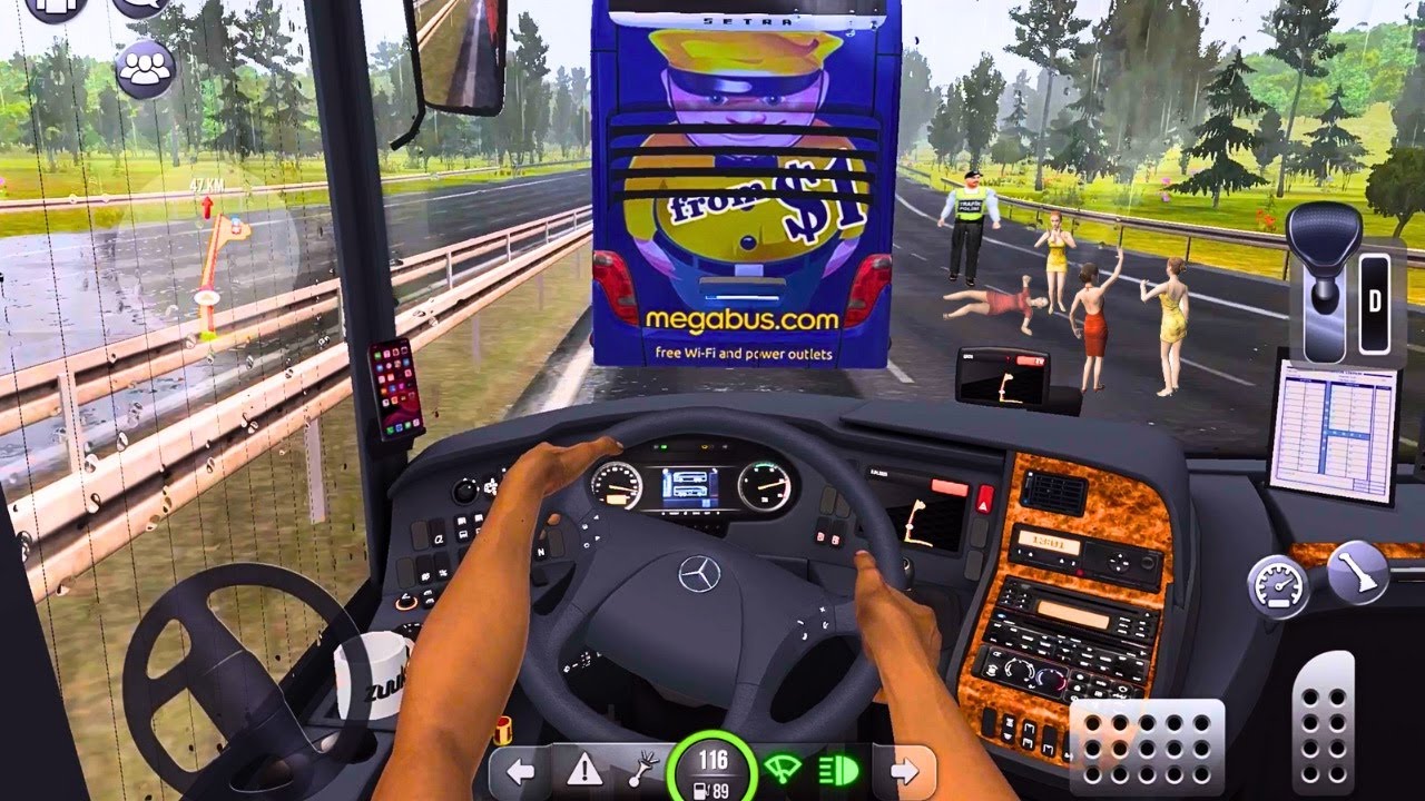 Smooth Bus Driving! 😱🔥 | Crazy Simulator Game