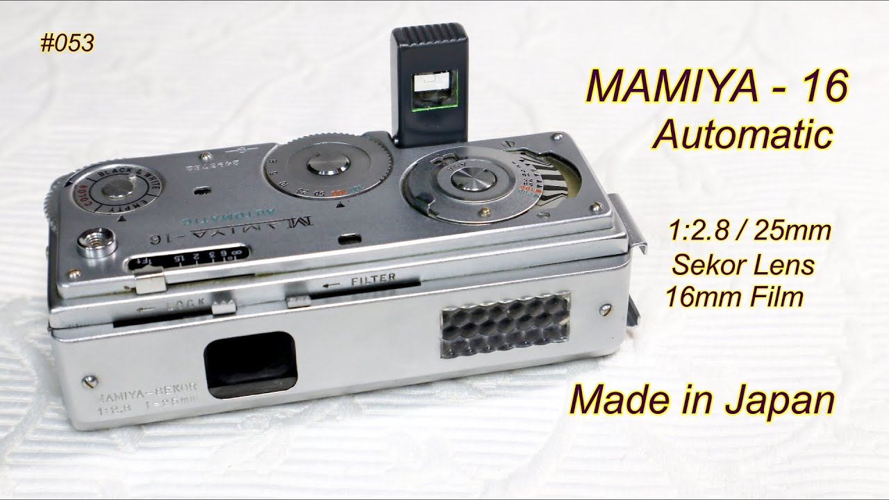 Mamiya 16  Automatic. 1959