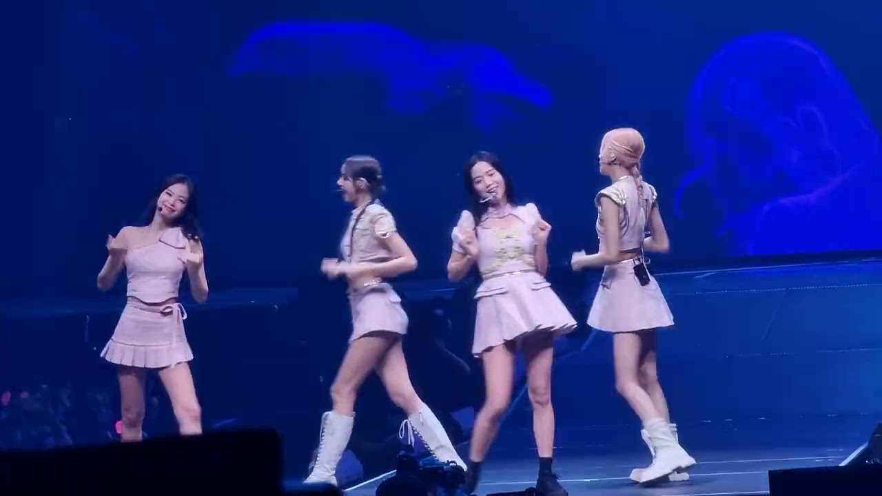 블랙핑크 (BLACKPINK) 'Lovesick girls' stage Born Pink Tour in MELBOURNE full fancam