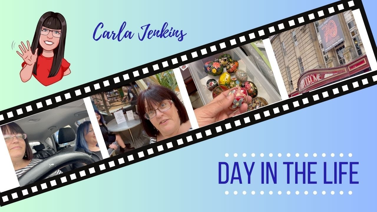 DAY IN THE LIFE - Time for LAST year's birthday pressie! CARLA JENKINS