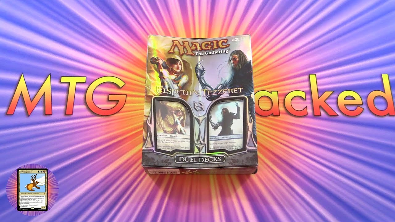 MTG Elspeth Vs Tezzeret Duel Deck Unboxing