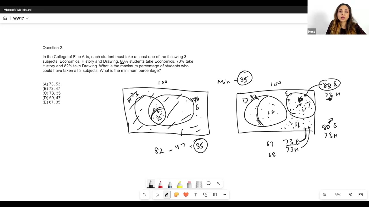 Overlapping Sets Max Min with Atleast One