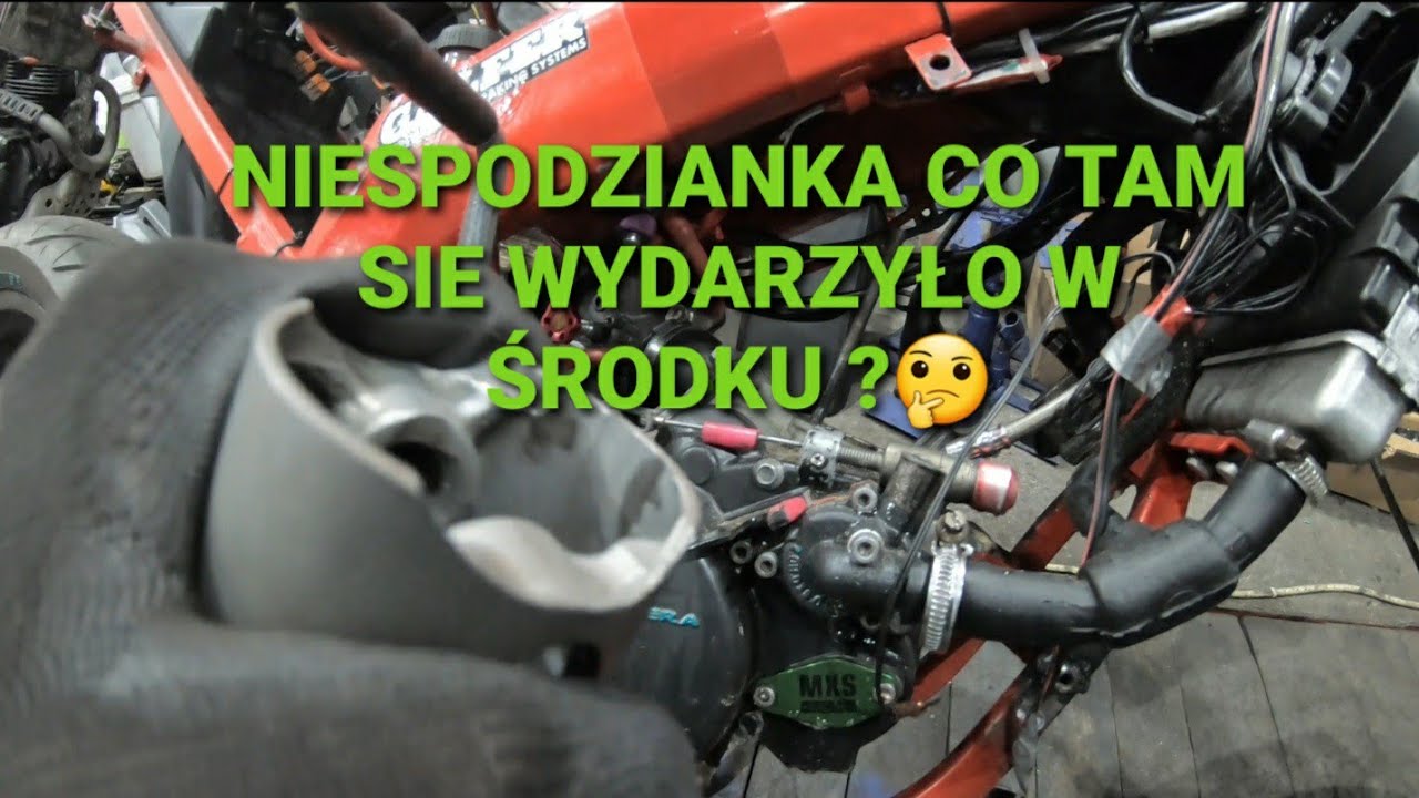 zatarta czy nie? rozbieram cylinder w derbi sendzie 80cc Airsal