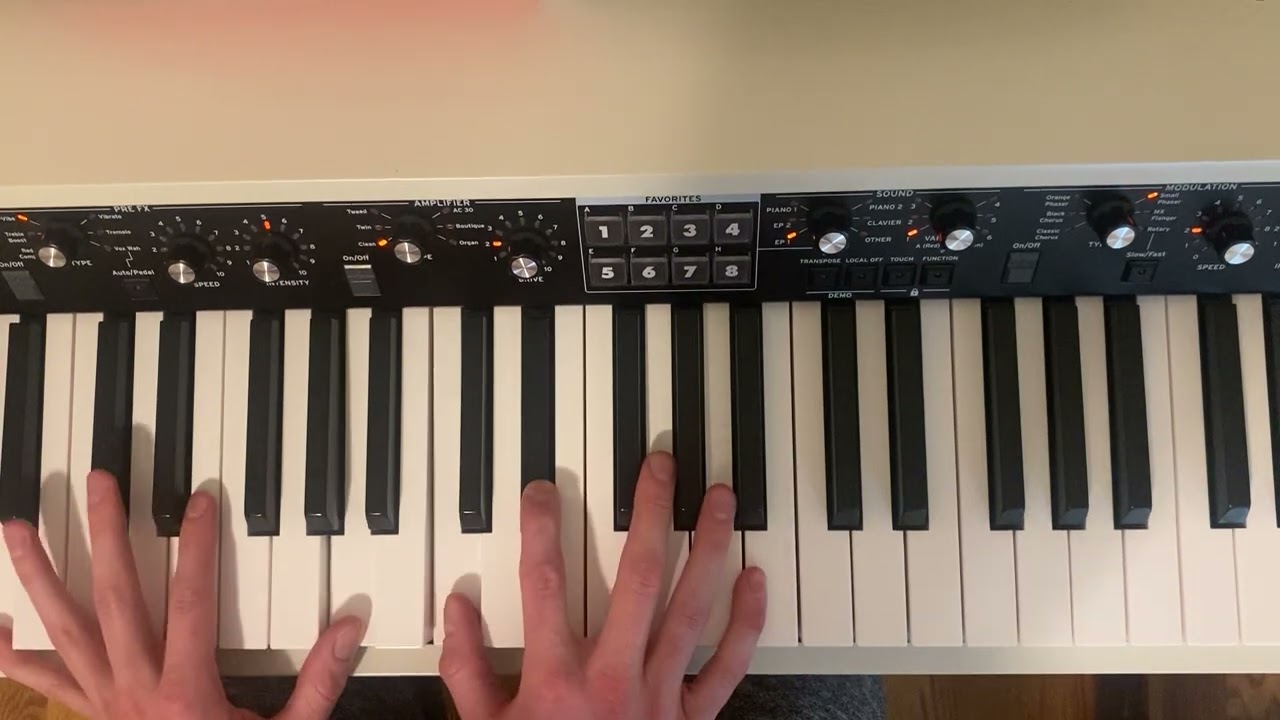 Rosa Morena (Joao Gilberto) Piano Tutorial