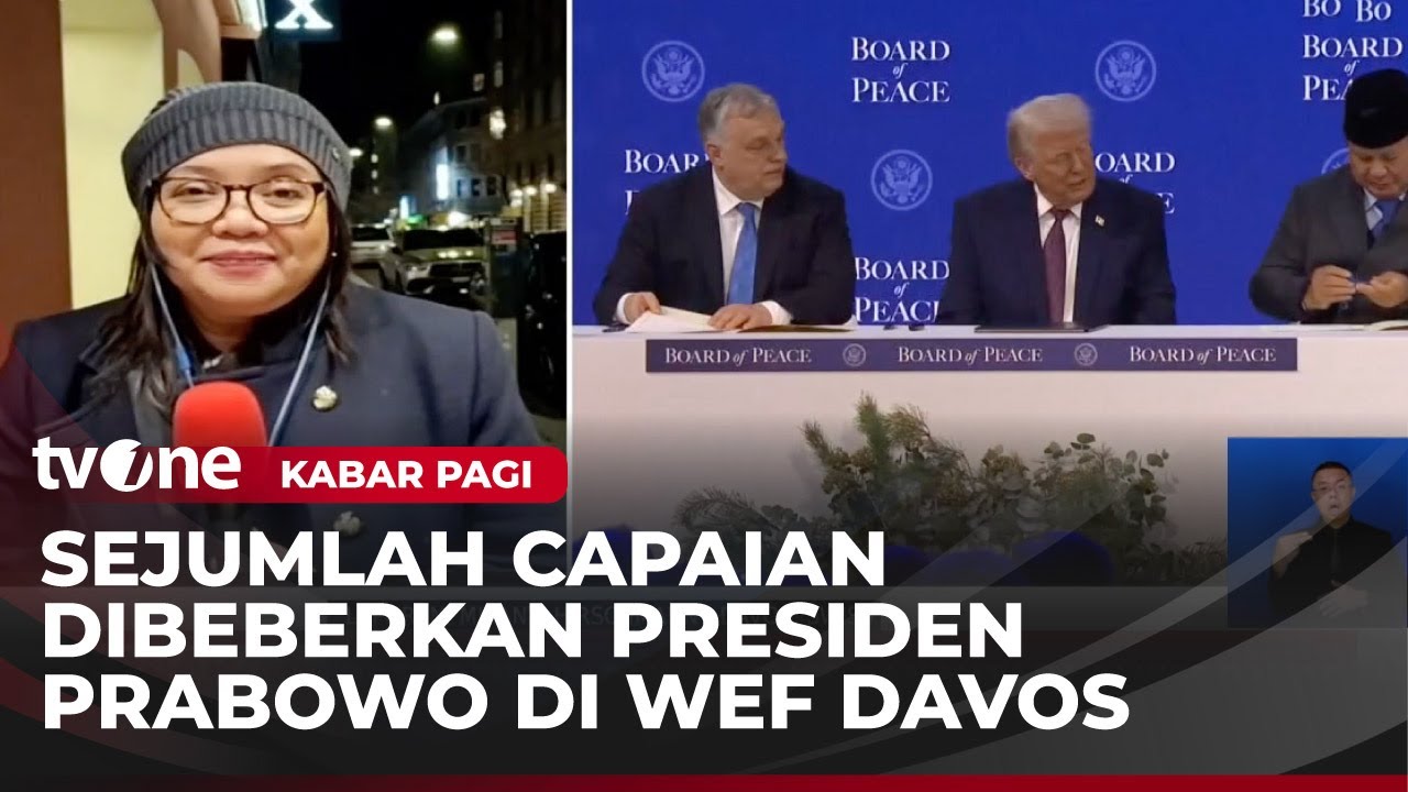 Momen Bersejarah untuk Indonesia Selama Presiden Prabowo Ada di Swiss | Kabar Pagi
