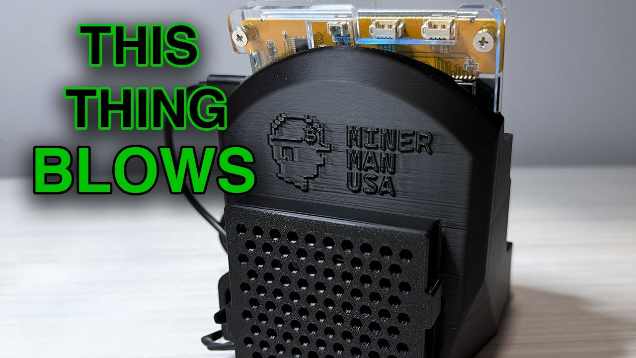 This NerdMiner Accessory BLOWS (and that’s a good thing)
