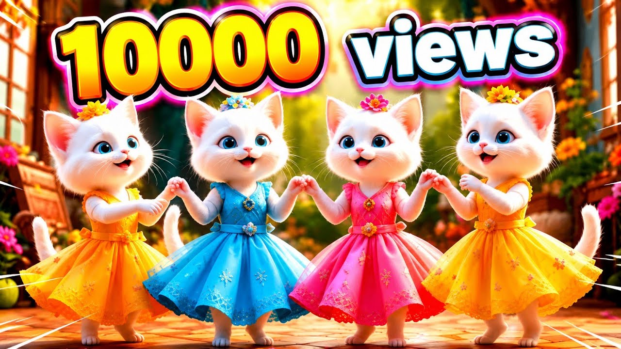 Cats dance and cats funny video