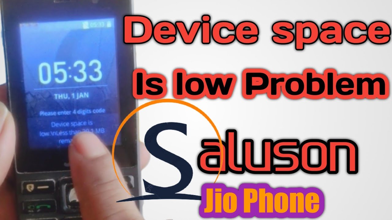 Jio Phone Device Space Is Low Problem In Bangla l Lyf 220b Device Space ato Low Problem Solve