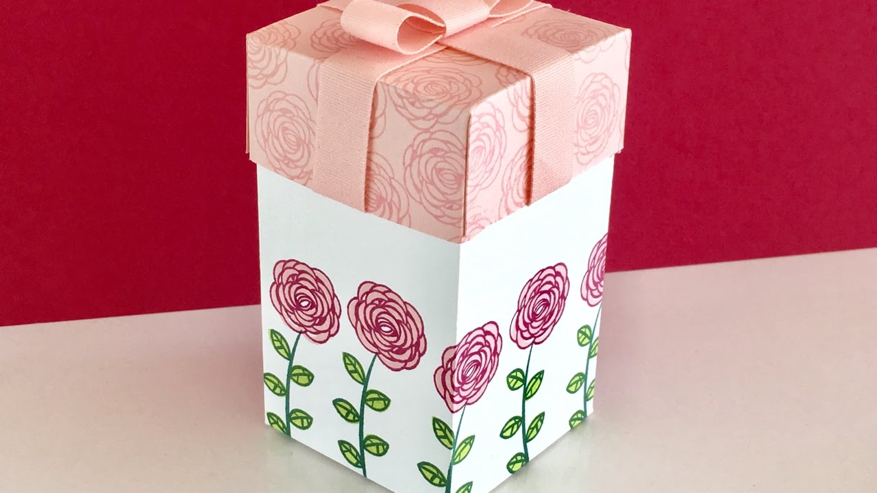 Happy Birthday Gorgeous Gift Box - Video Tutorial with New Stampin' Up products