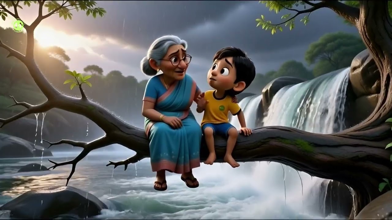 🌪️ Jab Jungle Bana Samundar! | Dosti Aur Himmat Ki Kahani | 3D Animated Story😱😱😱
