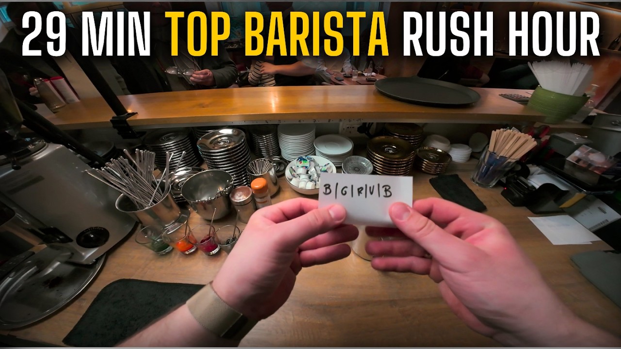 A Day Working in a top Café | POV Barista Life