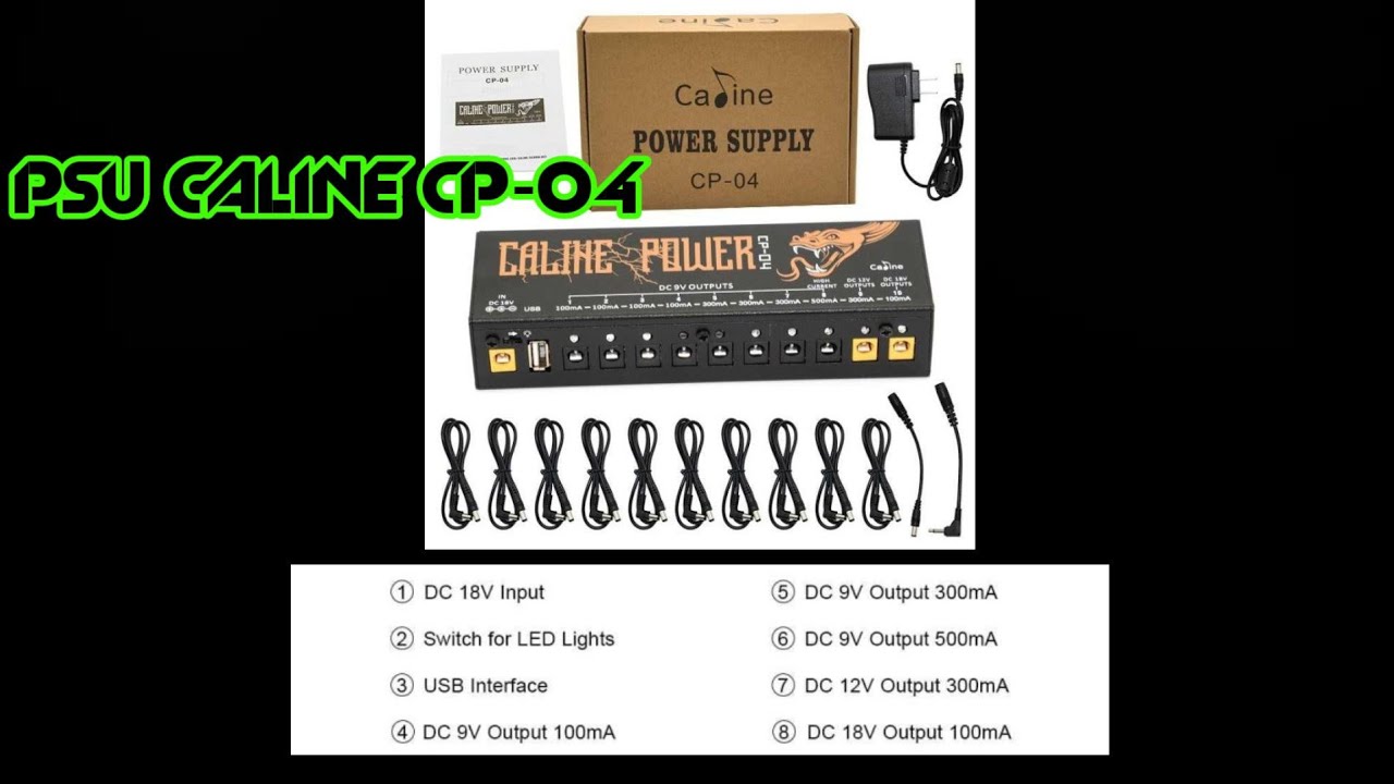 unboxing + cek voltase PSU || Power Supply CALINE CP-04 || isolated power supply || USB interface