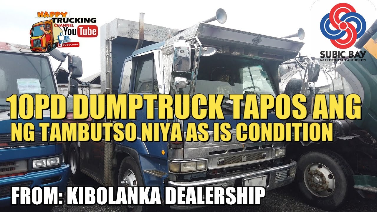AS IS DUMPTRUCK JAPAN SURPLUS TRUCK DITO SA SUBIC MAGANDA ITO KUNG SHORT BUDGET MO PANG 10PE1 NICE