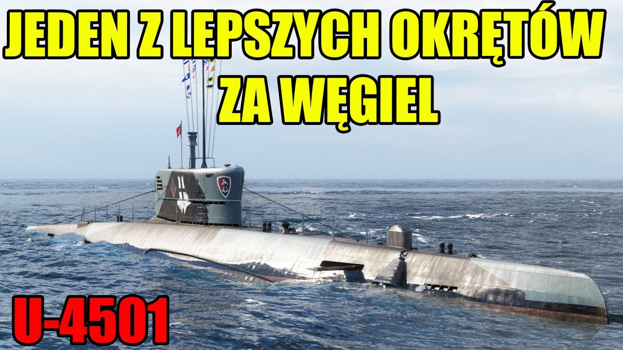 U-4501 czyli świetny okręt podwodny za węgiel.