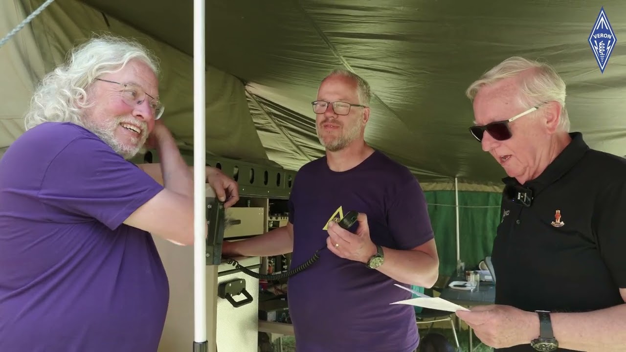 Gouden speld voor Ben PA3DWJ en Benno PA3FBX