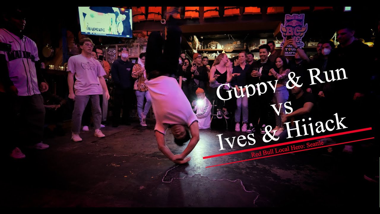 Guppy & Run vs Ives & Hijack [exhibition] // stance // RED BULL LOCAL HERO TOUR: SEATTLE
