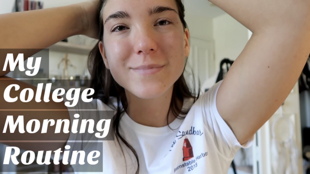 MY COLLEGE MORNING ROUTINE - FALL 2018