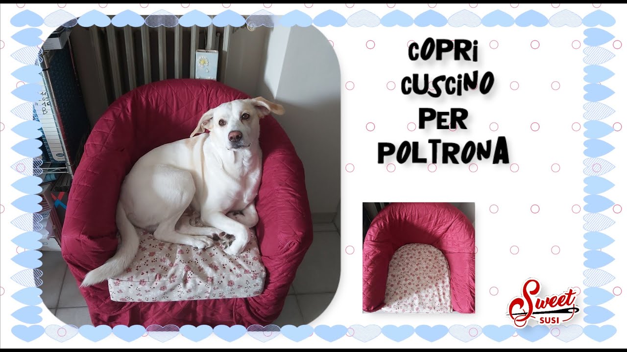 Copri cuscino per poltrona sfoderabile con cerniera nascosta -  Tutorial di  cucito