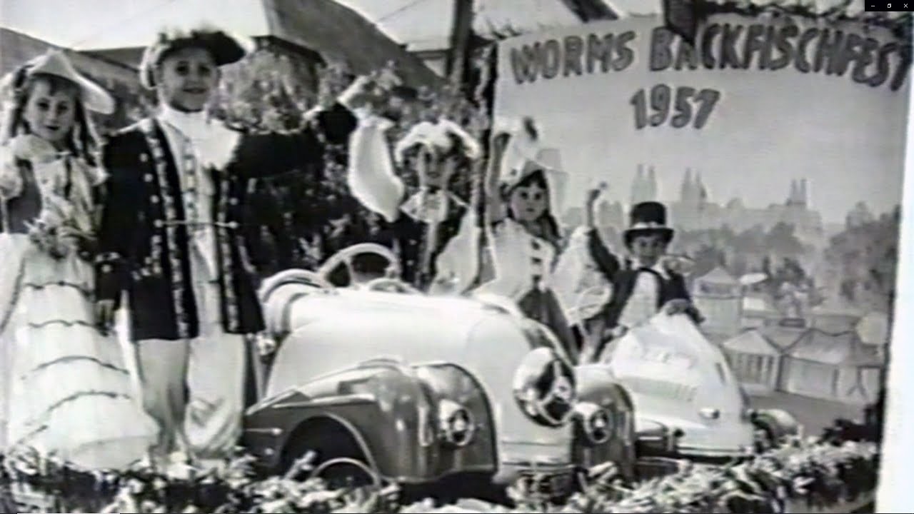 Erinnern Sie sich noch? Bilder vom Backfischfest 1957