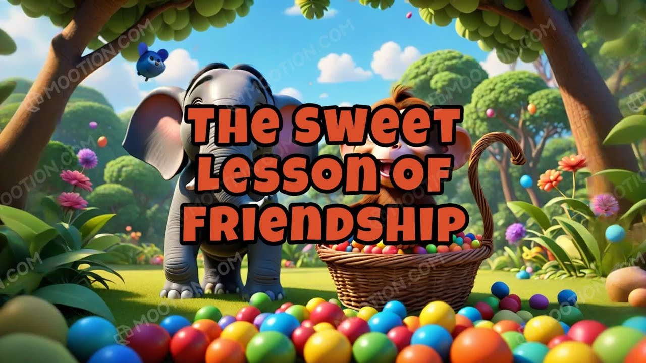 The sweet lesson of friendship 