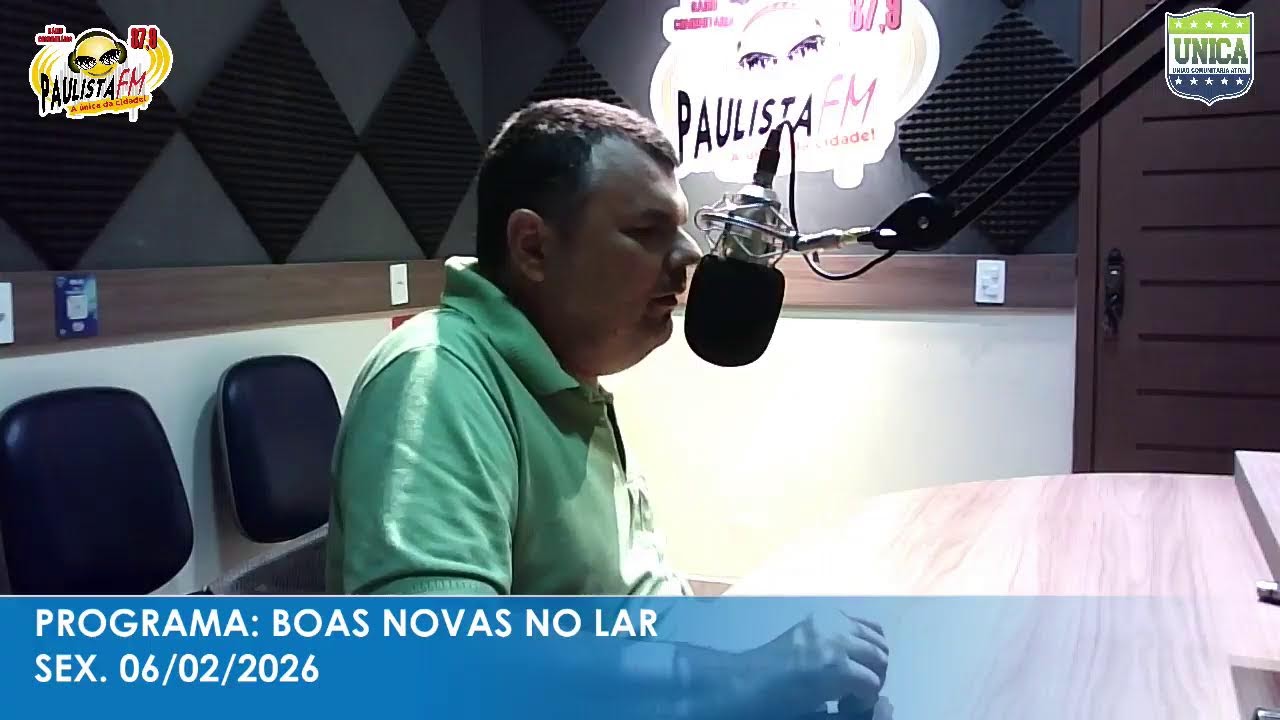 PROGRAMA: BOAS NOVAS NO LAR