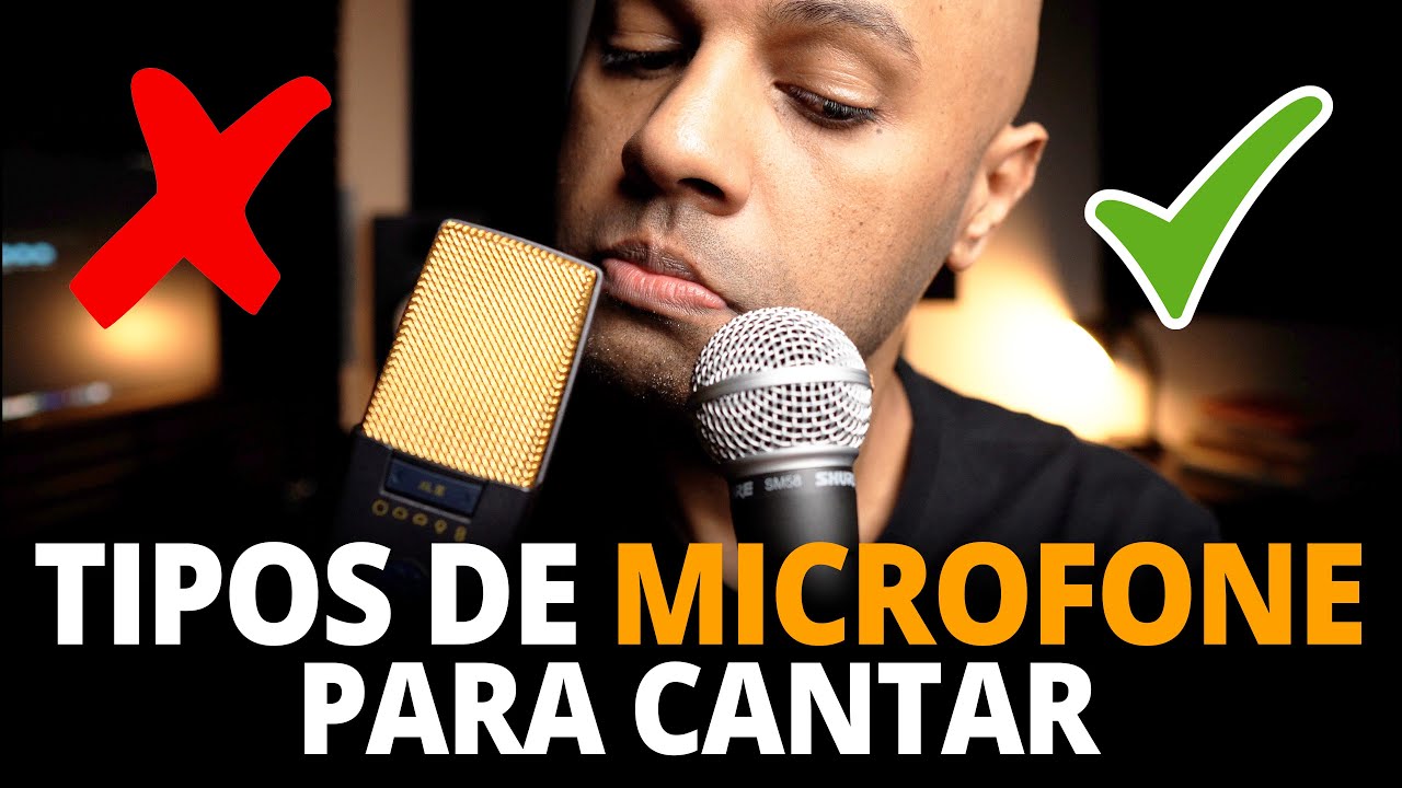 O MELHOR MICROFONE PARA CANTAR (Cuidado para não escolher errado)