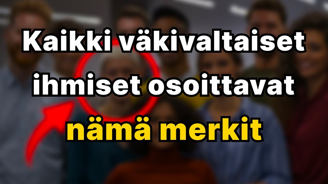 5 Merkkiä, Että Olet Tekemisissä Hyväksikäyttävän Henkilön Kanssa (Kaikki Näyttävät Samat Kaavat)