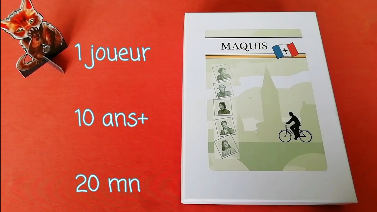 Une partie de Maquis (en solo)