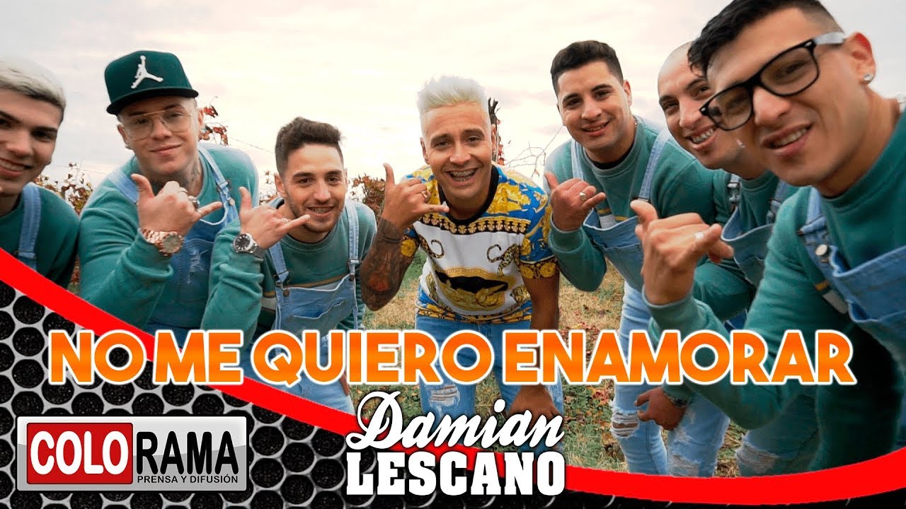 DAMIÁN LESCANO - NO ME QUIERO ENAMORAR (María Bernal Hernández - Mario Domm - Edgar Oceransky))