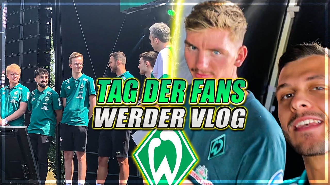2V2 WITH WOLTEMADE AGAINST BURKE🙄WERDER SEASON OPENING (HAIL OF THE FANS) 💚VLOG🤍
