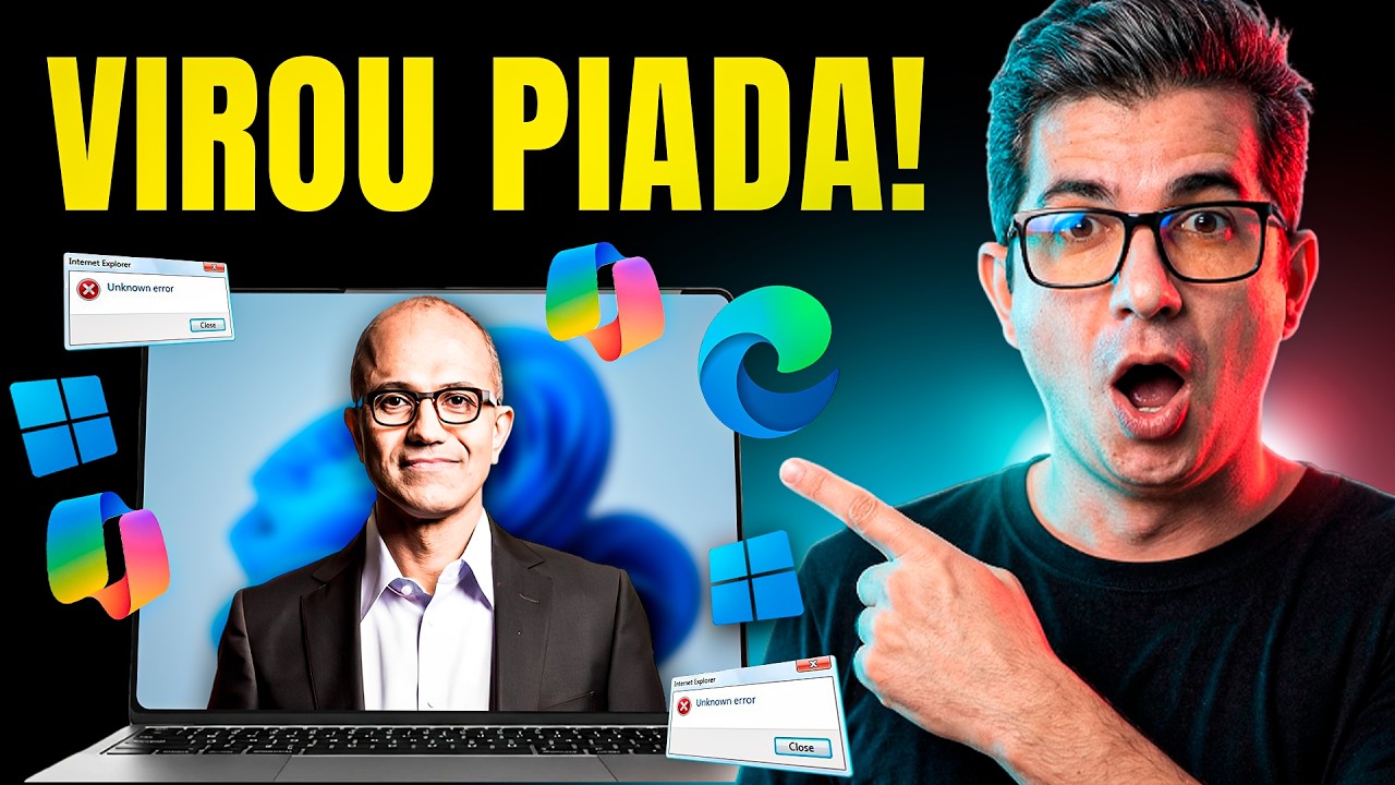 😂CEO da Microsoft Mandou PARAR de Chamar a IA de LIXO e virou Meme (De novo!)