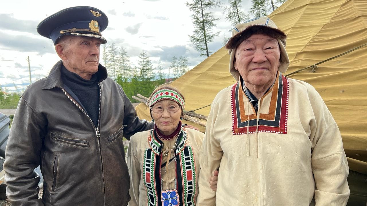 Колыма. История дружбы пилота и оленевода. Эвенский поселок Березовка