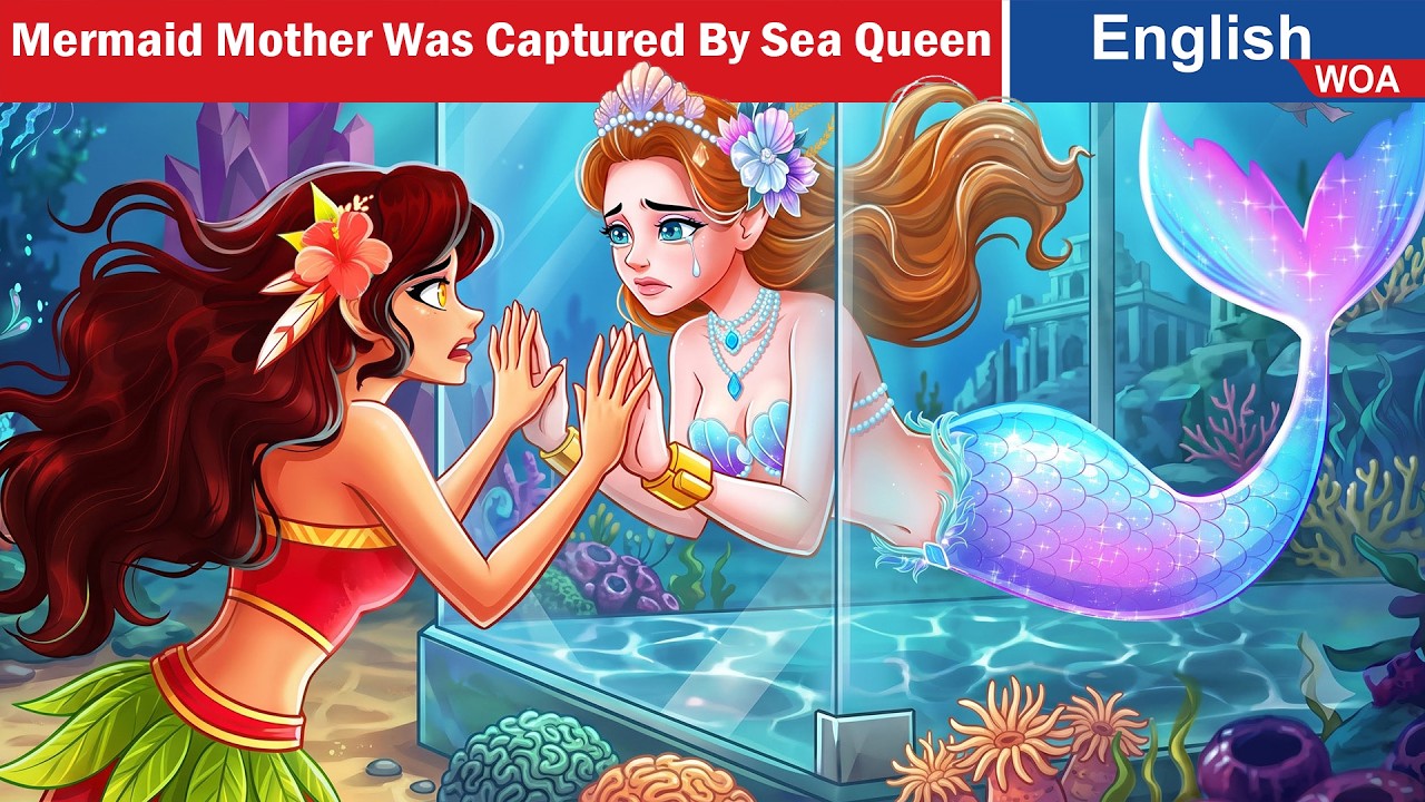 My Mermaid Mother Was Captured By The Sea Queen | Easy English Listening Practice