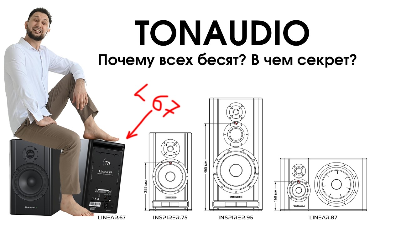 Не Обзор TONAUDIO L67, а методика выбора мониторов в 2026.