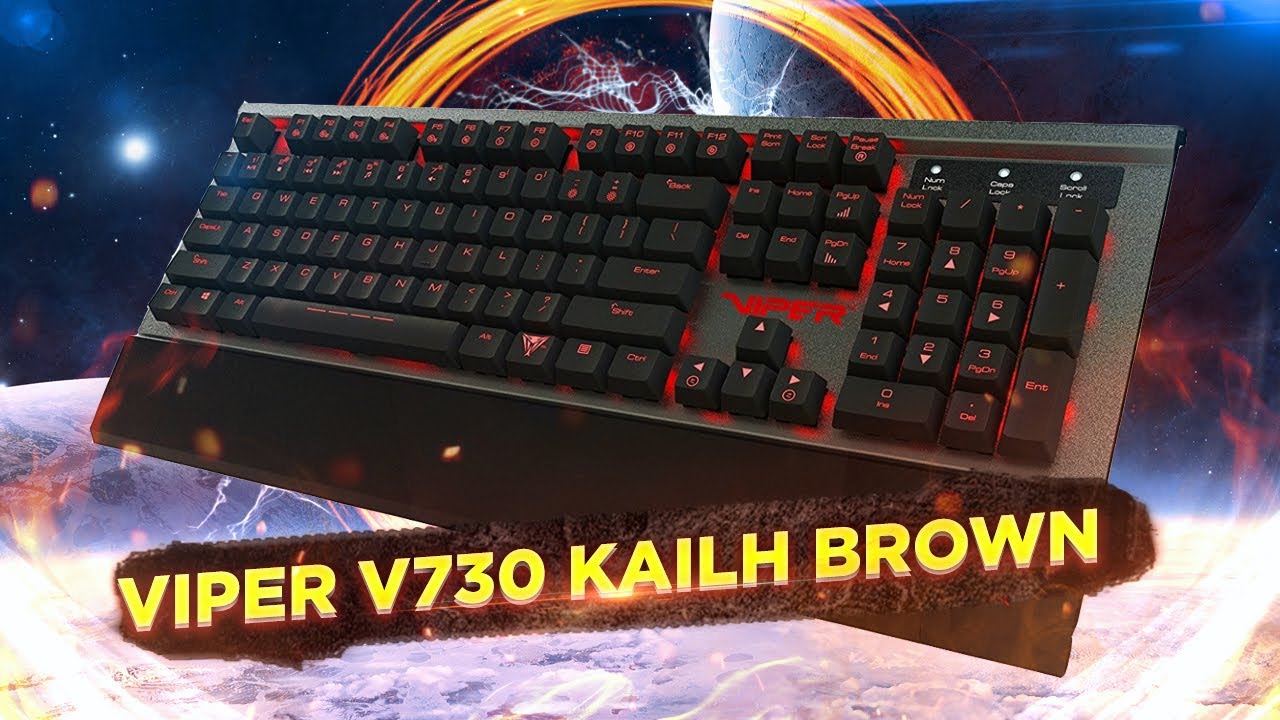 Patriot Viper V730 ⌨ Игровая механическая клавиатура. Обзор и  тестирование от #Vladyushko