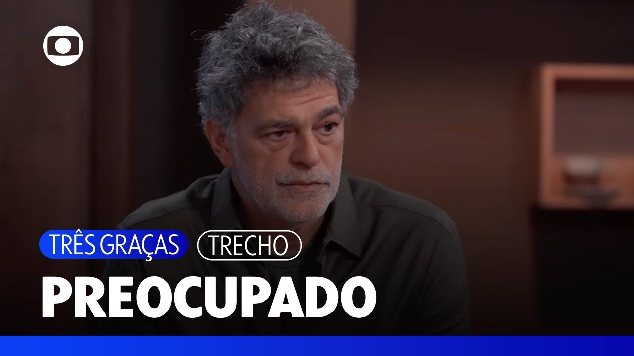 Rog&eacute;rio teme que Joaquim prejudique seus planos caso fale demais | Tr&ecirc;s Gra&ccedil;as | TV Globo