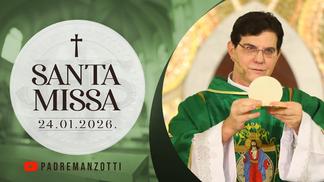 SANTA MISSA AO VIVO | 21/01/2026 | @PadreManzottiOficial