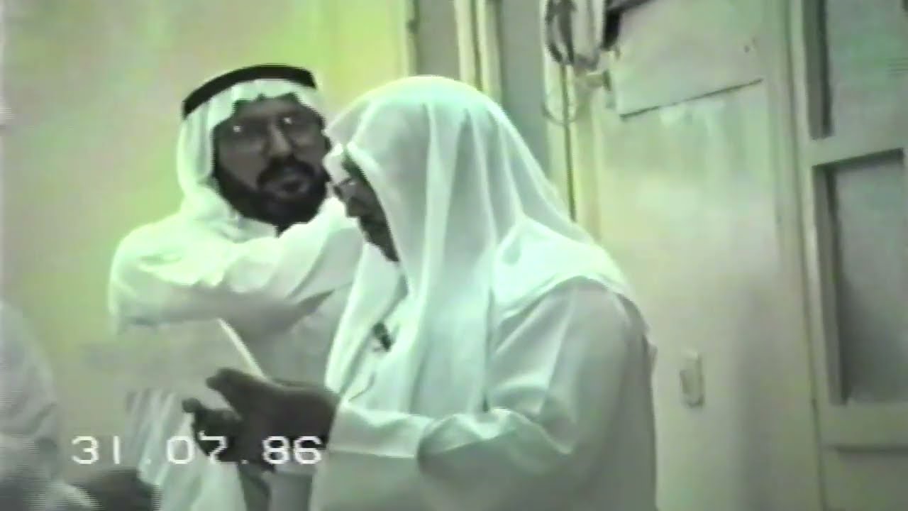 ذكريات استقبال المرجع الديني الامام المصلح العبد الصالح  ميرزا حسن الاحقاقي حملة الباقر  ع 1406 هـ