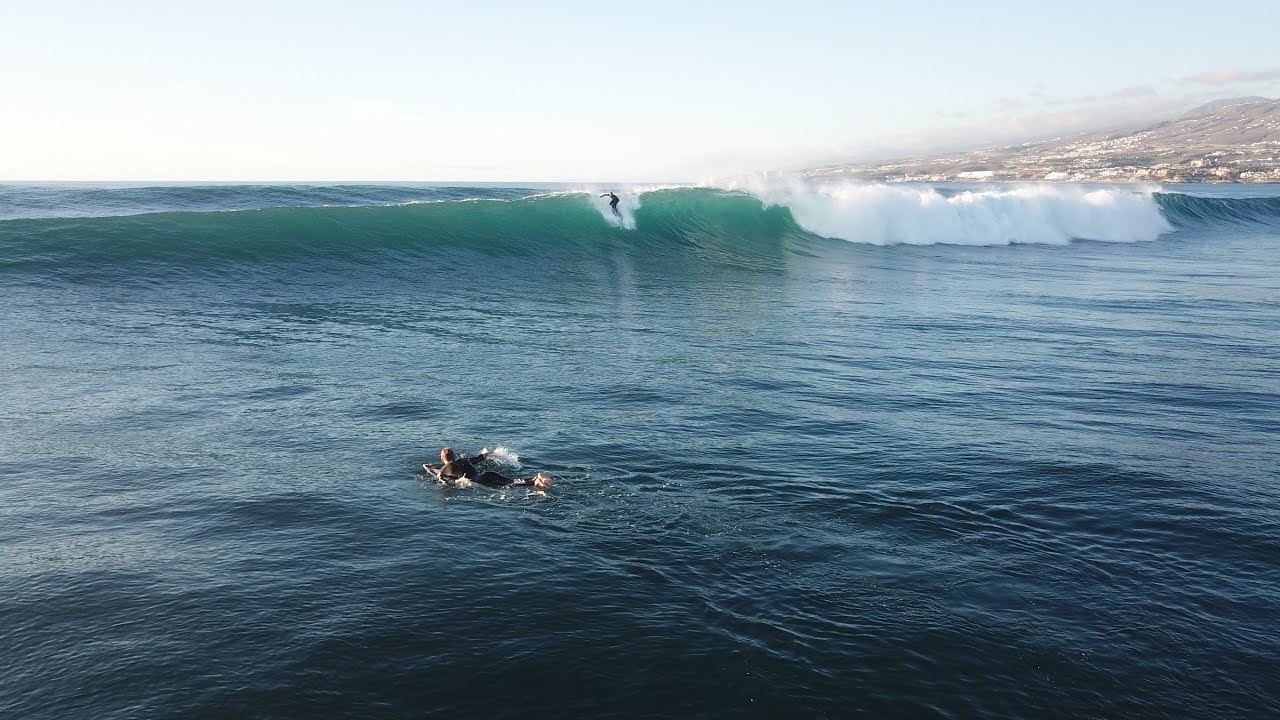 Tenerife Surf From Above