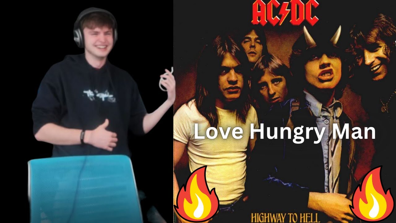 Teen Reacts To AC/DC - Love Hungry Man!!!