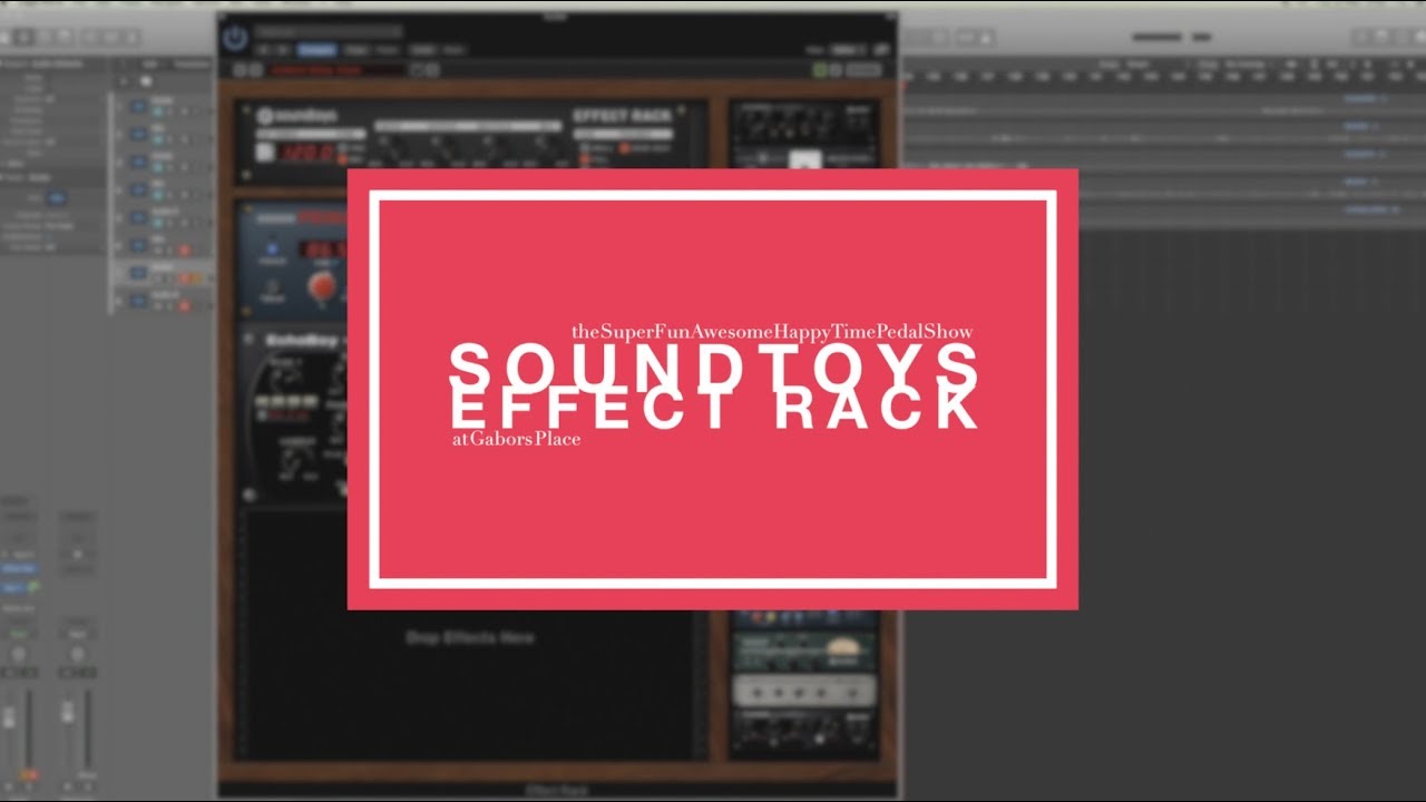 Стойка эффектов Soundtoys — обзор на гитаре