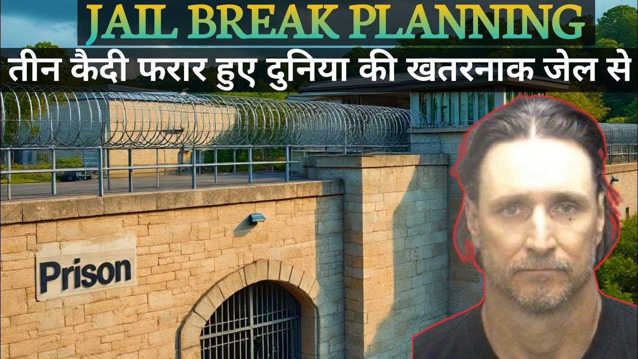 JAIL BREAK PLAN | THREE PRISONER ESCAPED FROM MOST HIGH SECURITY JAIL #jailbreak
