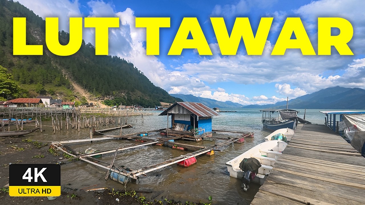 This Lake Is Still Beautiful After MASSIVE Disaster | Lake Lut Tawar, Aceh &mdash; Walking Tour