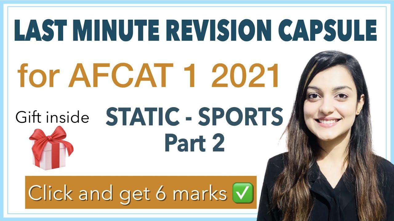 AFCAT 1 2021 GK || AFCAT current affairs || AFCAT Sports Last minute revision || Insight SSB
