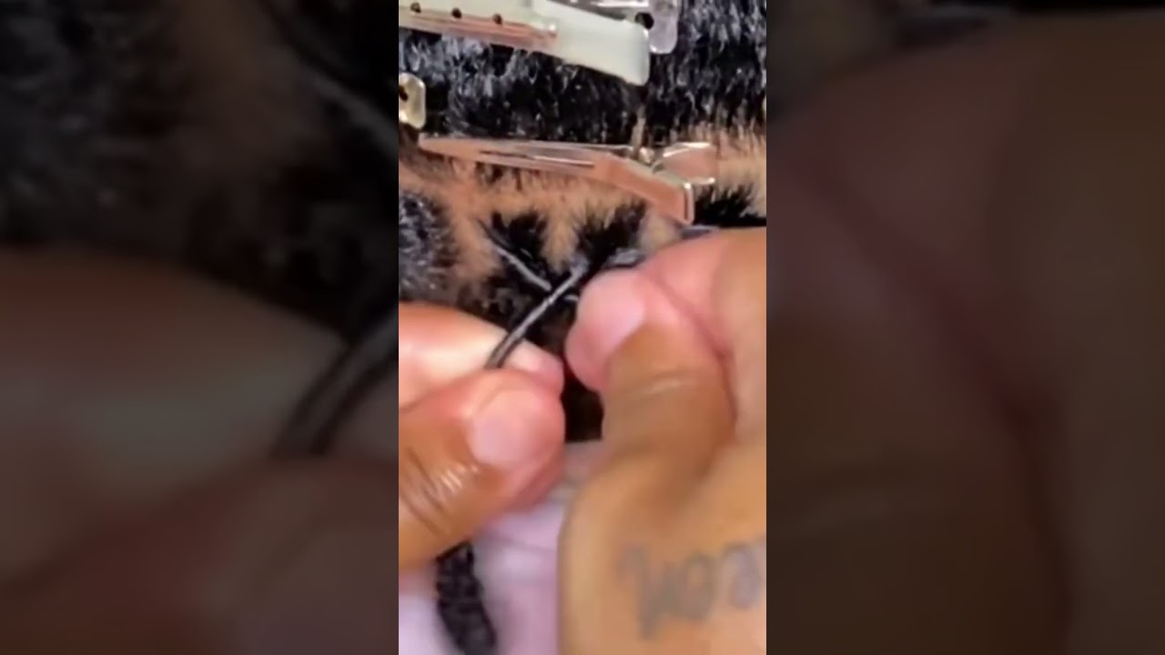 How to | two strand twist on starter locs 🌱✨#locs #starterlocs #locjourney  #howto #tutorial