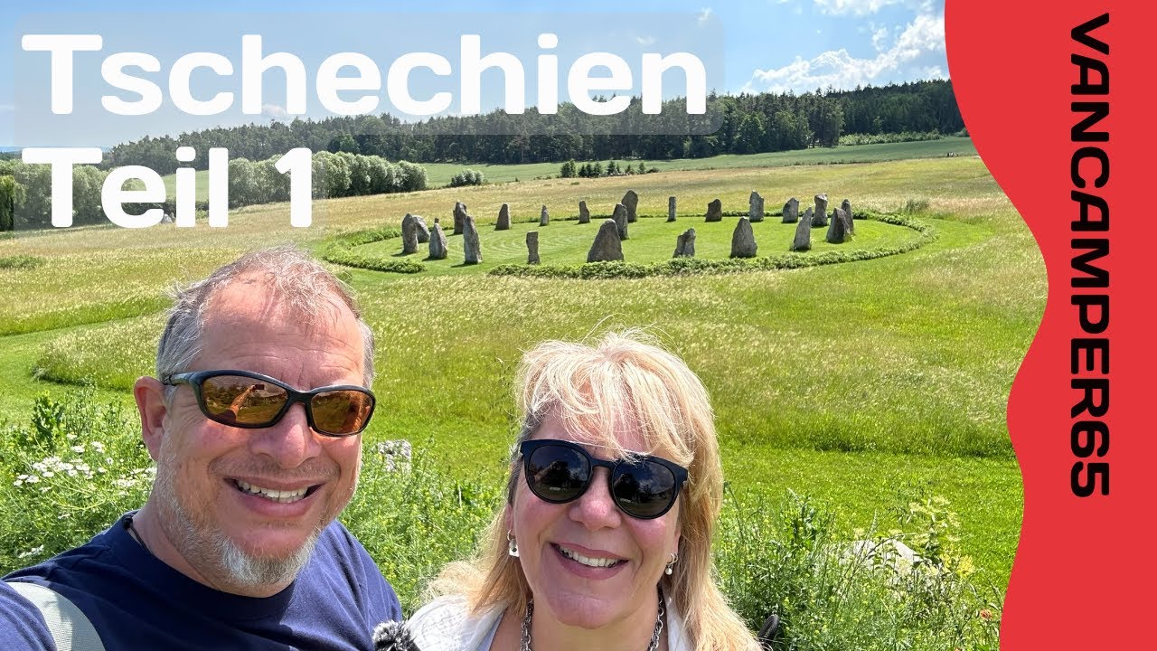 Ein MegaMobil in Tschechien /1 - Holasovice und Budweis