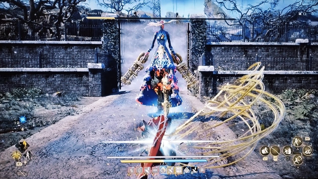 CODE VEIN II. Heroina Holly No Hit
