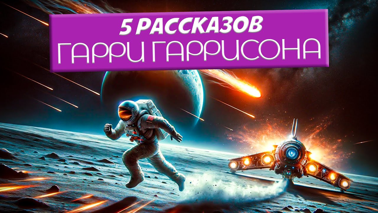 Гарри Гаррисон - ПЯТЬ РАССКАЗОВ | Аудиокнига (Рассказ) | Фантастика | Книга в Ухе